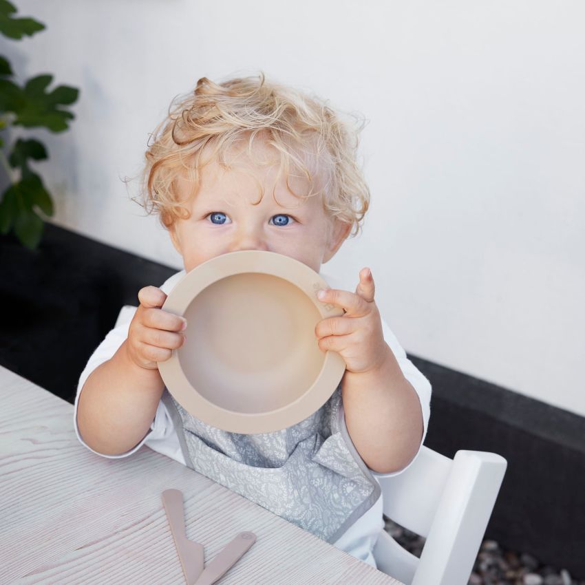 Elodie - Geschirrset Saugnapf Pure Khaki