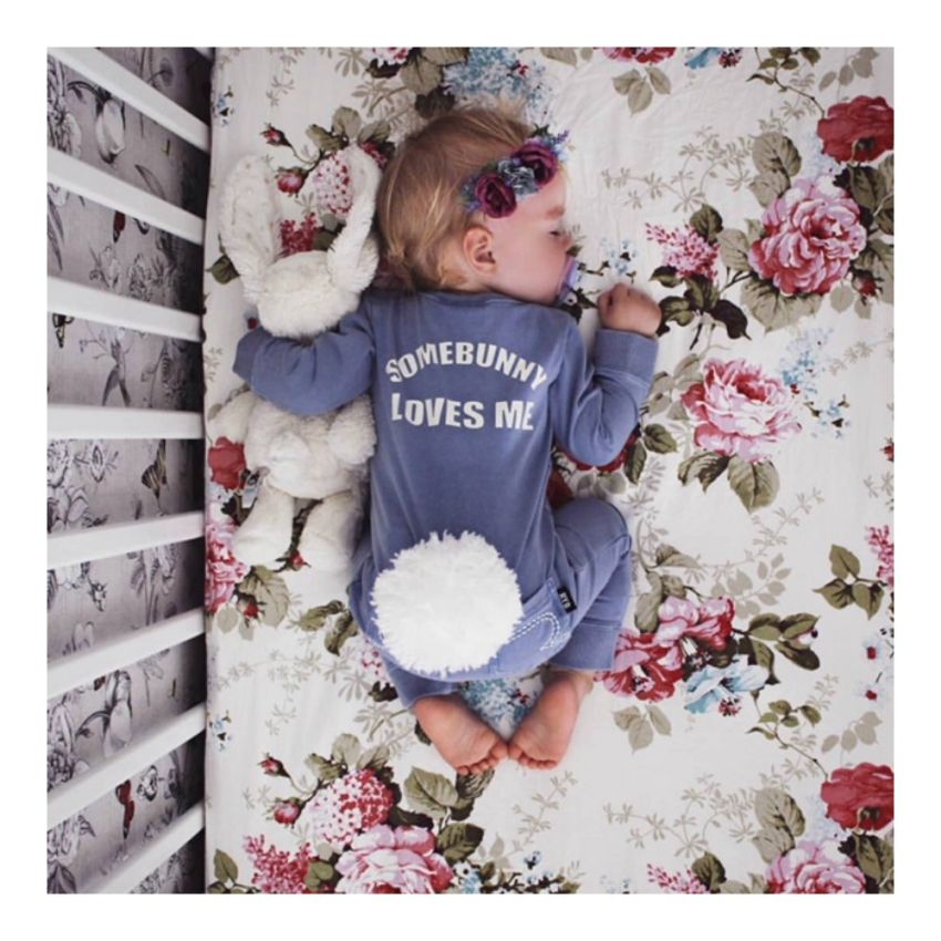 Tilly & Otto - Spannbetttuch Josephine weiss 91 x 188cm