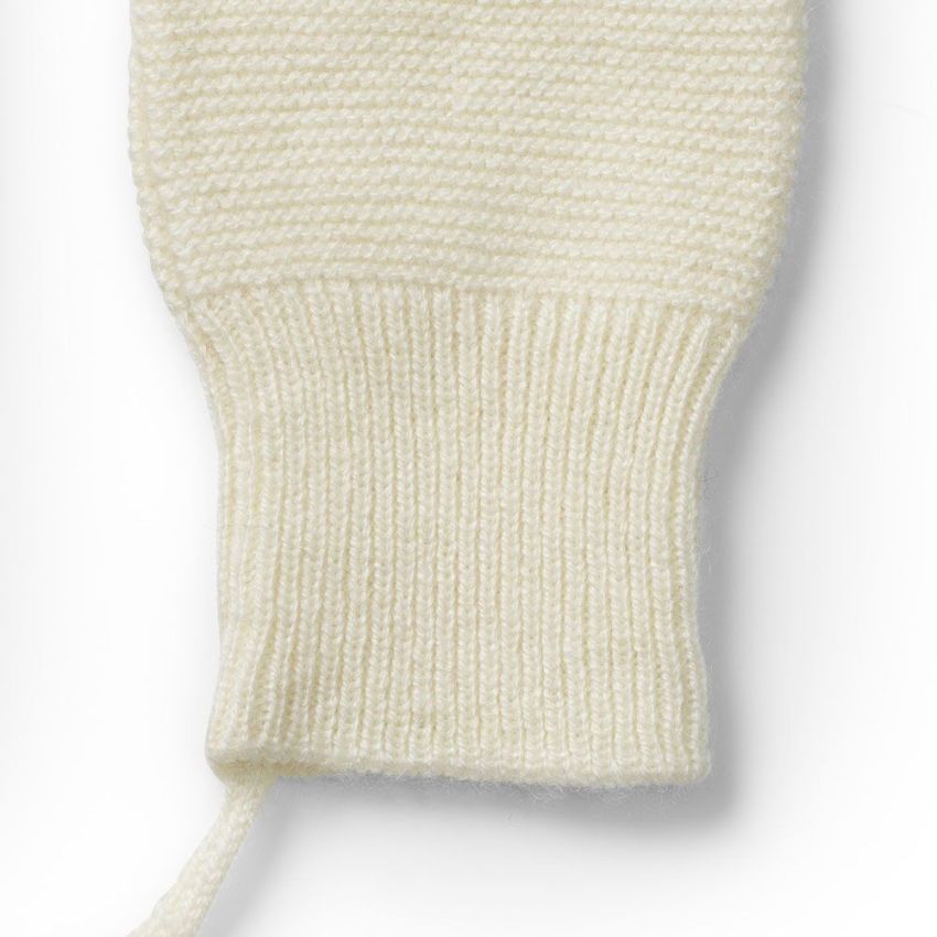 Elodie - Strick - Handschuhe Vintage Vanilla White