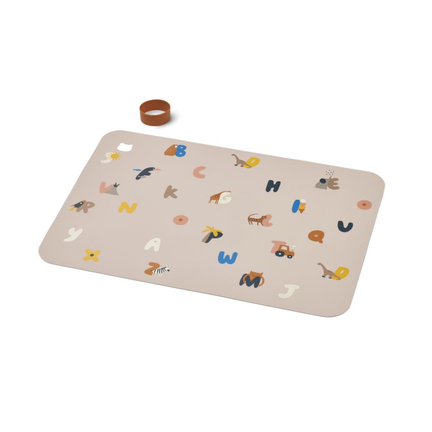 LIEWOOD - Jude Tischset - Malunterlage Alphabet