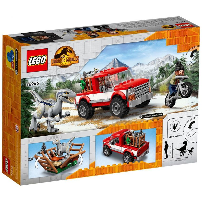 LEGO® Jurassic World™ 76946 - Blue & Beta in der Velociraptor-Falle