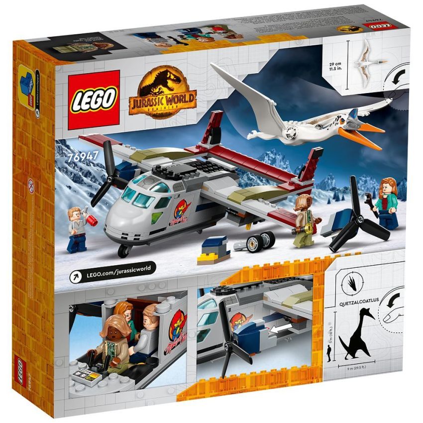 LEGO® Jurassic World™ 76947 - Quetzalcoatlus: Flugzeug-Überfall