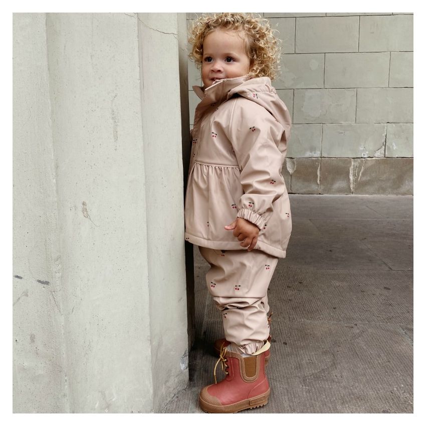 Konges Sløjd - Regenbekleidungsset Cherry