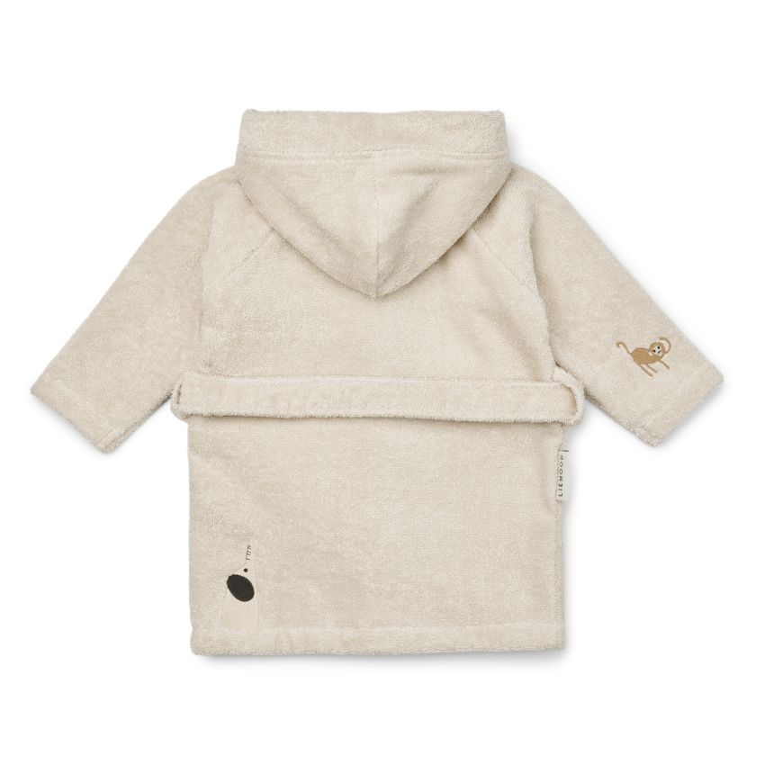 LIEWOOD - Kenna Bademantel All Together Sandy