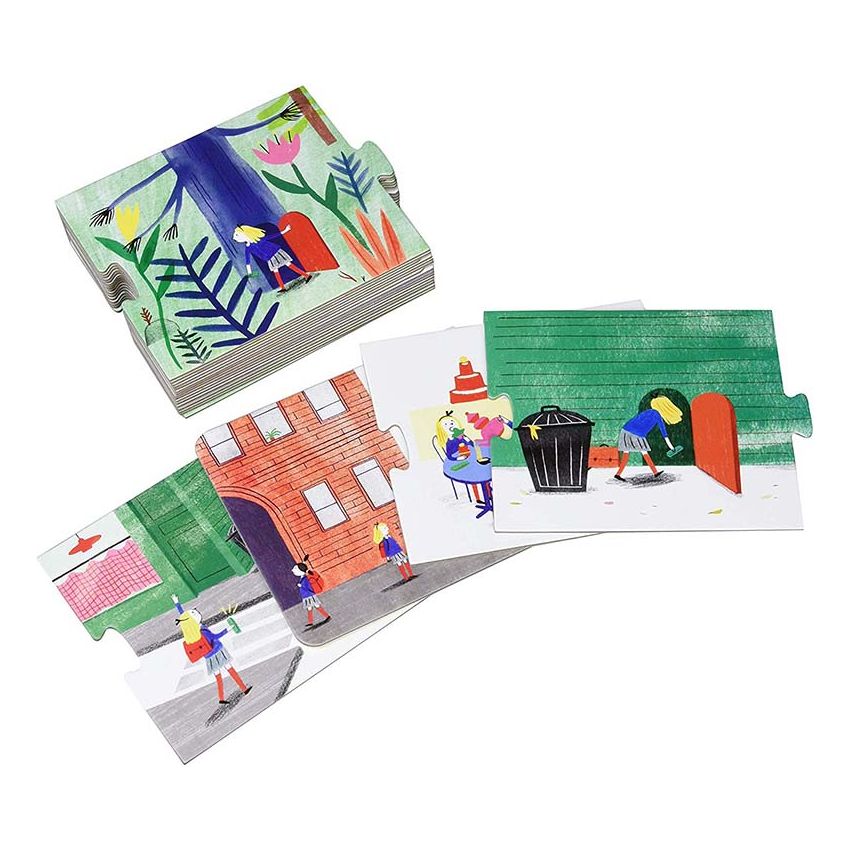 Laurence King Verlag - Legespiel Alice im Wunderland - Erfinde Deine eigene Geschichte