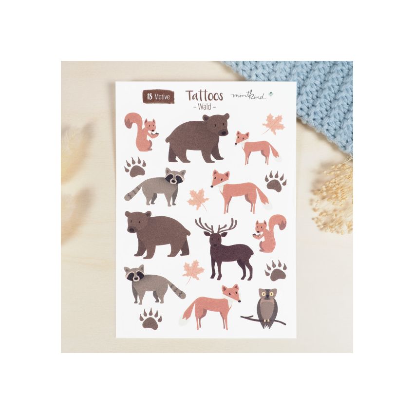 mintkind - Kindertattoo Set 