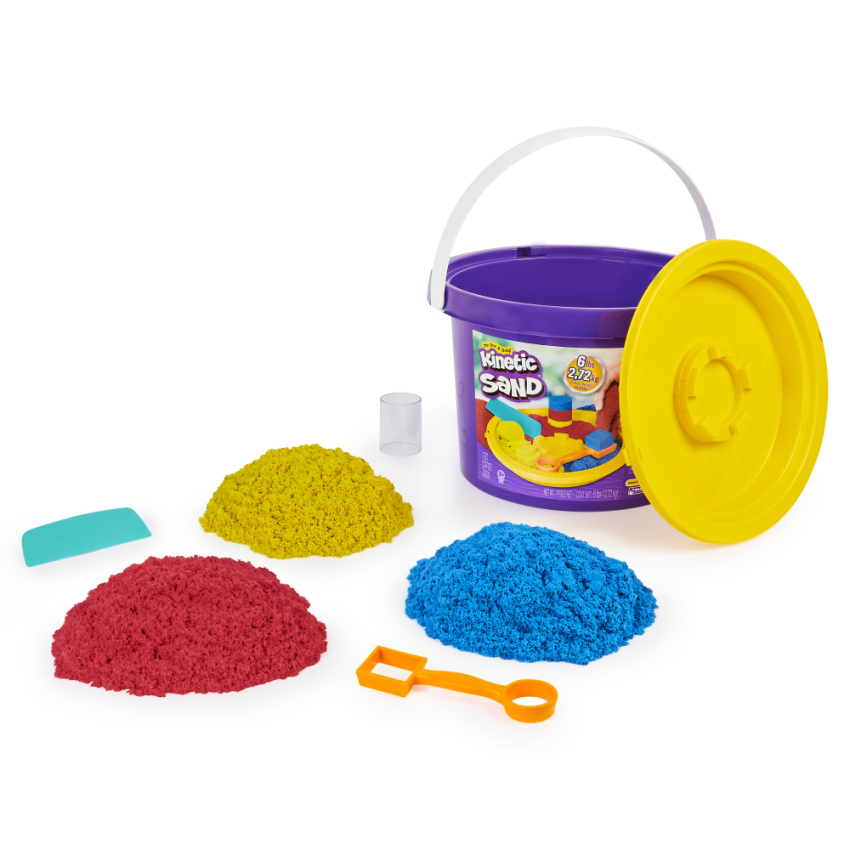 Spin Master - Kinetic Sand Eimer und Zubehör 2.72 kg
