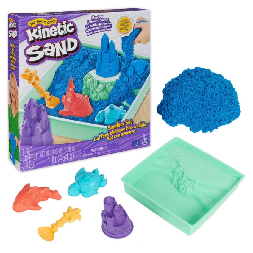 Kinetic Sand Box - Blau