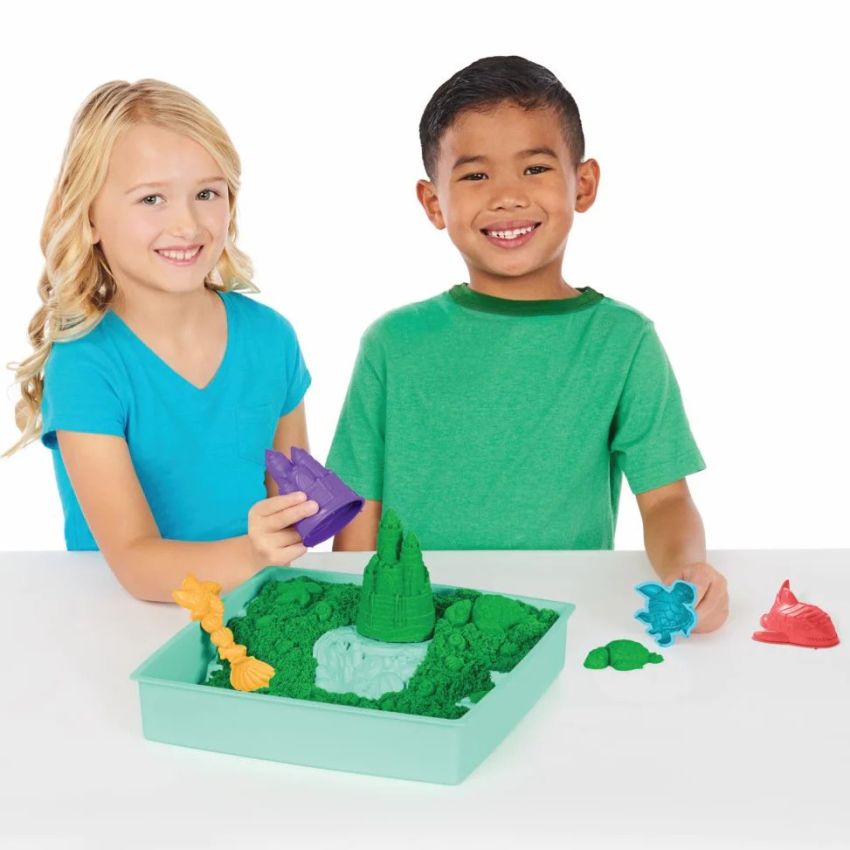 Kinetic Sand Box - Grün