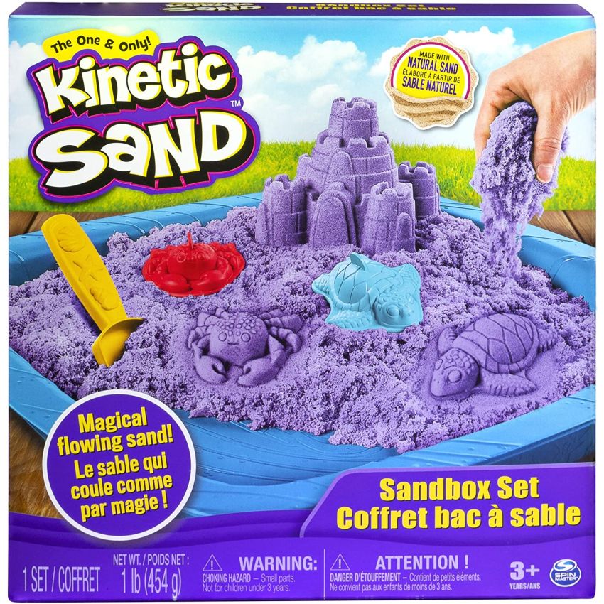 Spin Master - Kinetic Sand lila 454g