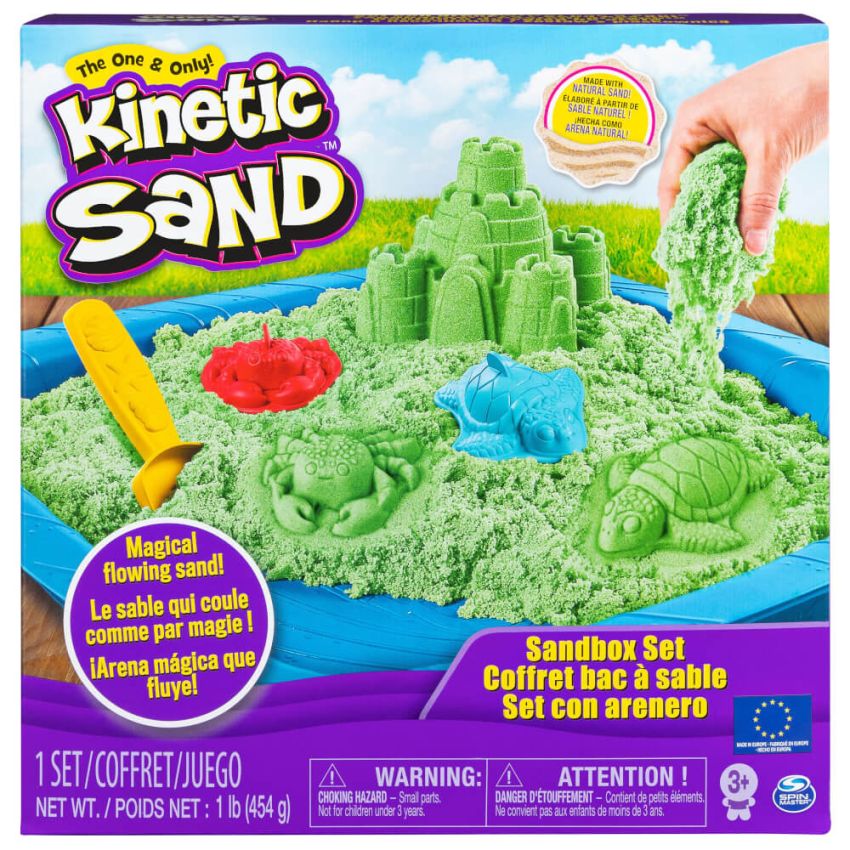 Spin Master - Kinetic Sand grün 454g