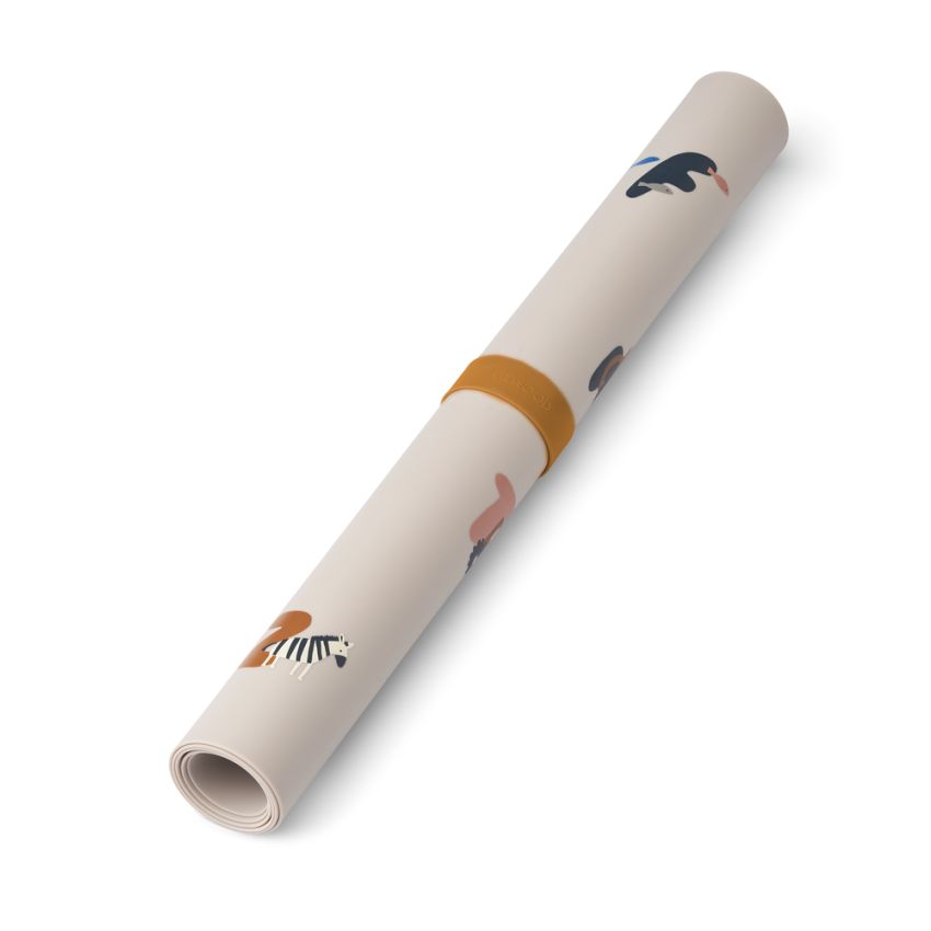 LIEWOOD - Kofi Tischset - Malunterlage Alphabet XL