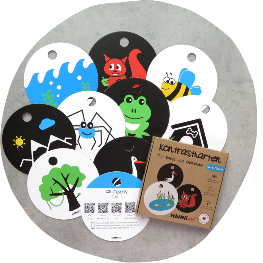 HANNiline - Kontrastkarten ab dem 6. Lebensmonat