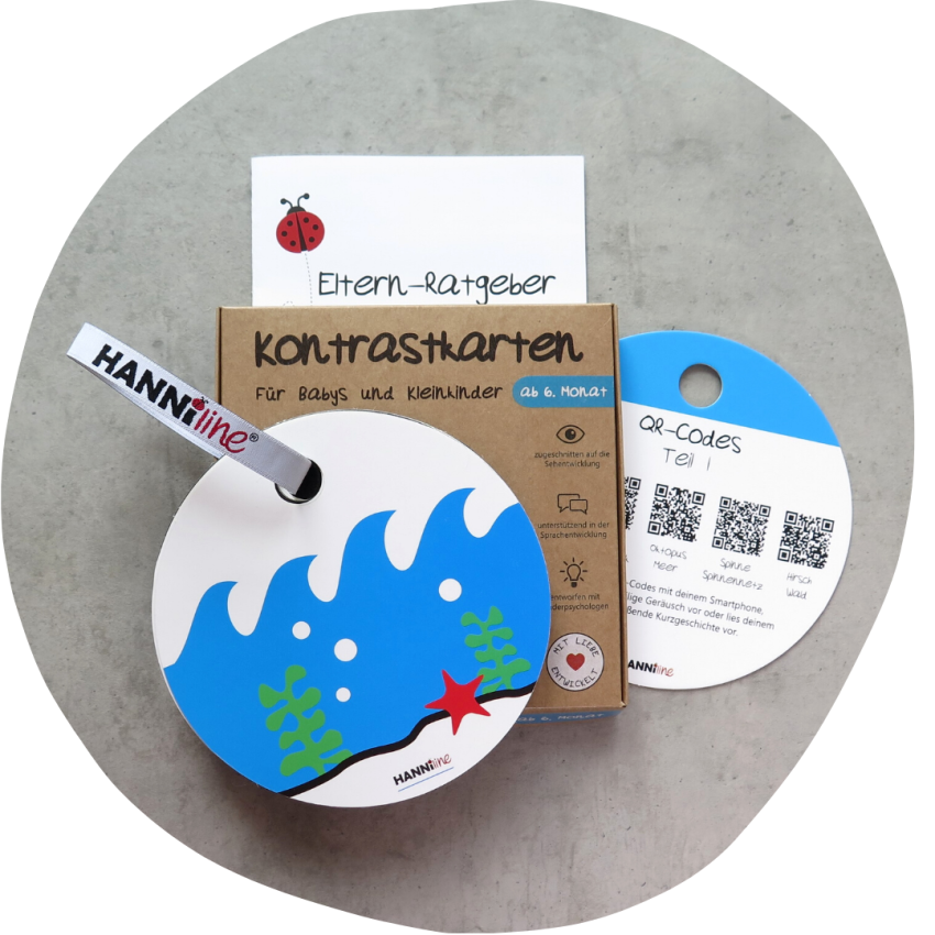 HANNiline - Kontrastkarten ab dem 6. Lebensmonat