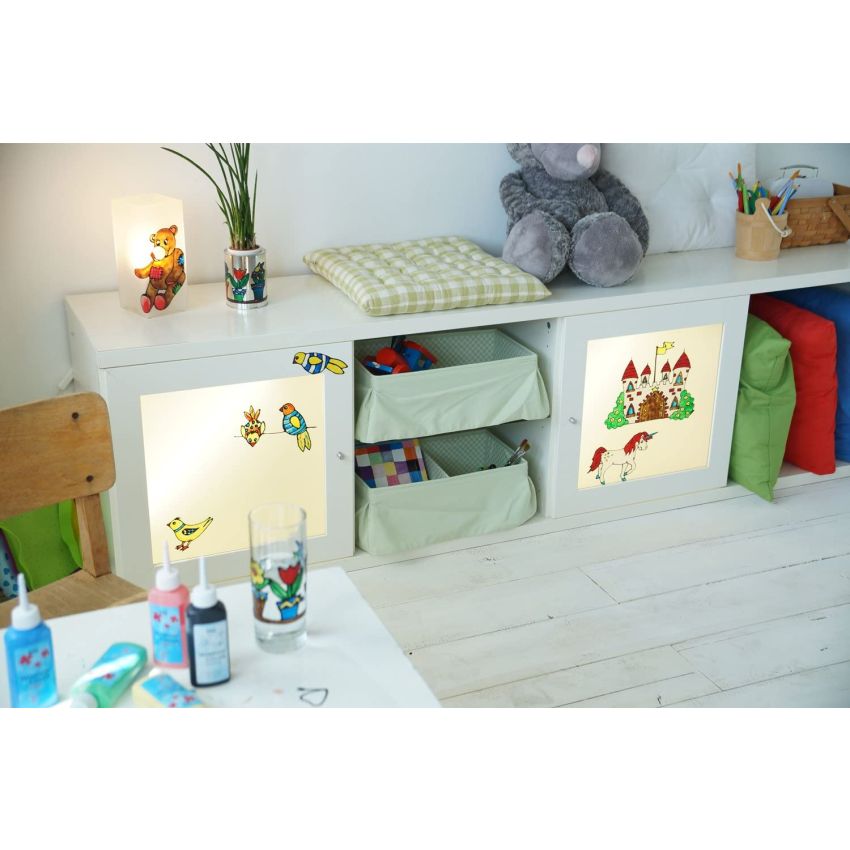 Kreul - MUCKI Window Color, Set Powerpack Burg