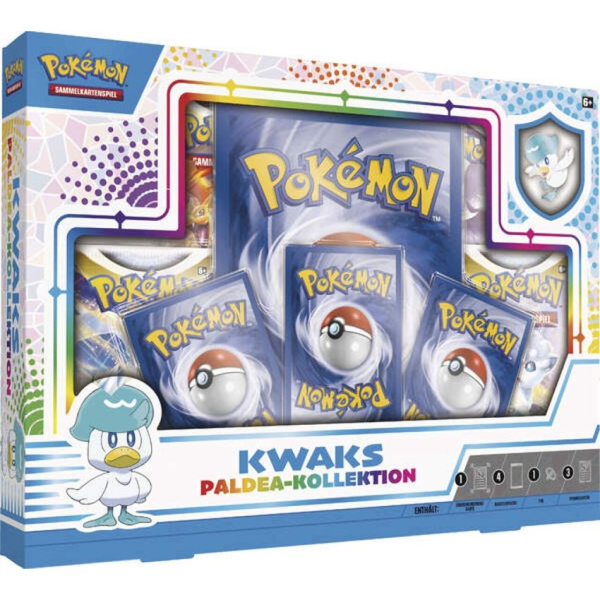 AMIGO - Pokemon Paldea  Box Kwaks - Englisch