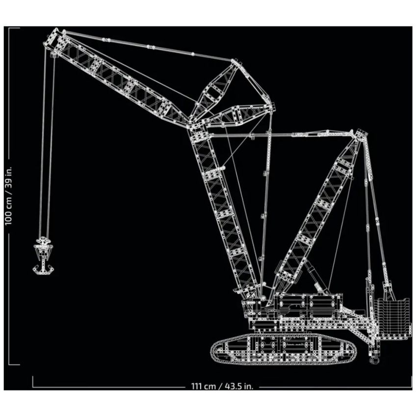 LEGO® Technic 42146 - Liebherr LR 13000 Raupenkran