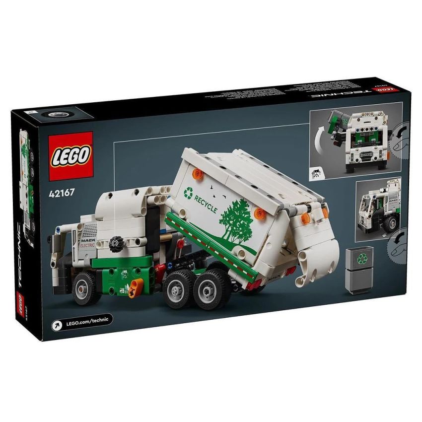 LEGO® Technic 42167 - Mack LR Electric Garbage Truck