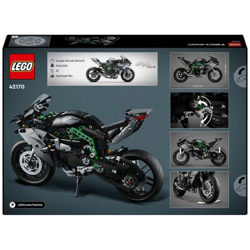 LEGO® Technic 42170 - Kawasaki Ninja H2R