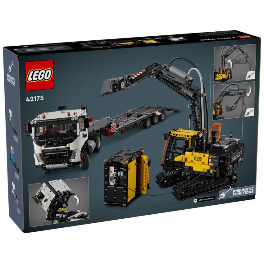 LEGO® Technic 42175 - Volvo FMX LKW mit EC230 Electric Raupenbagger
