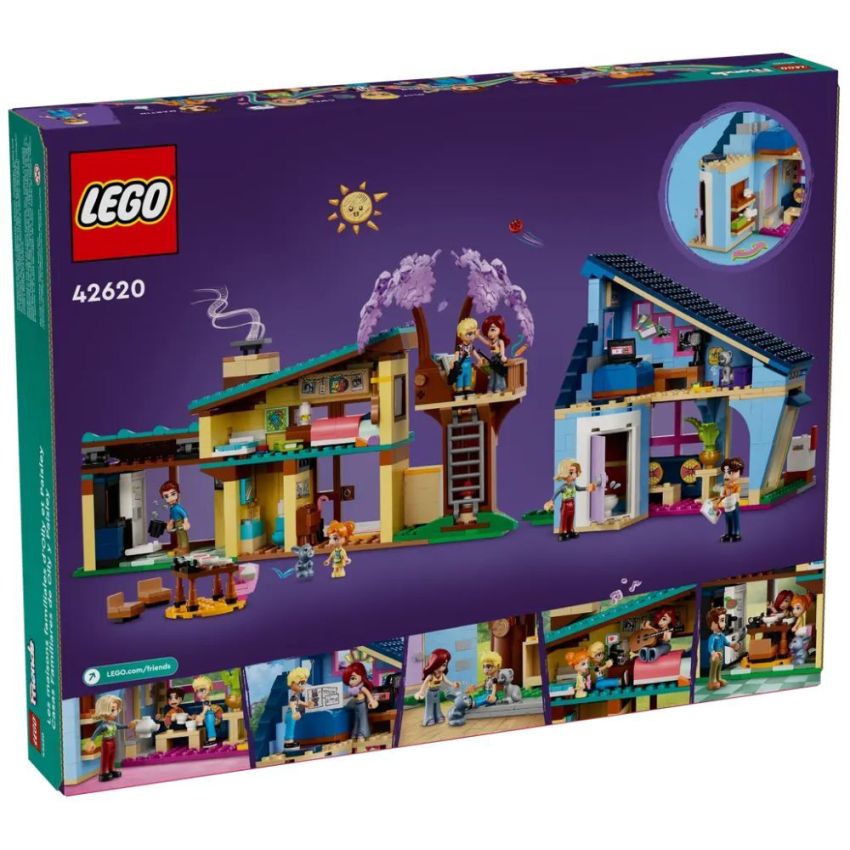 LEGO® Friends 42620 - Ollys und Paisleys Familien Haus