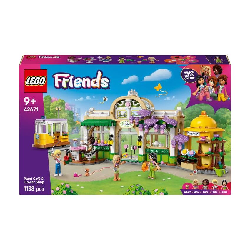 LEGO® Friends 42671 - Pflanzencafé und Blumenkiosk