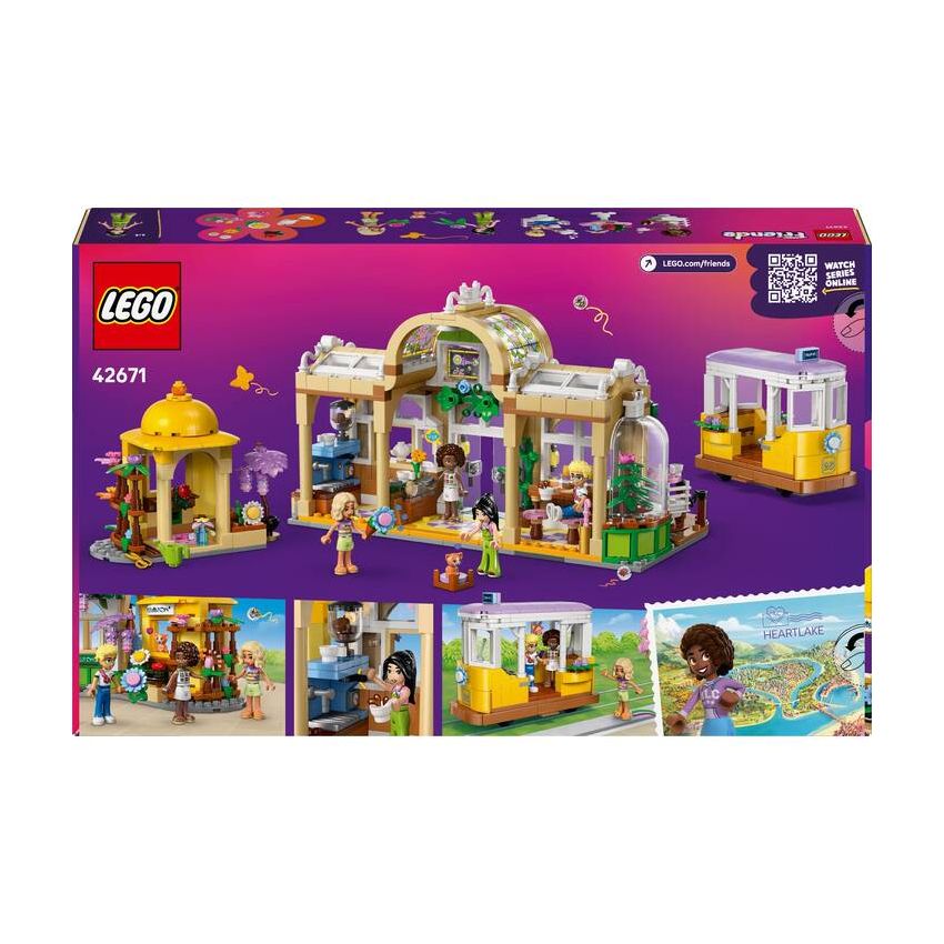LEGO® Friends 42671 - Pflanzencafé und Blumenkiosk