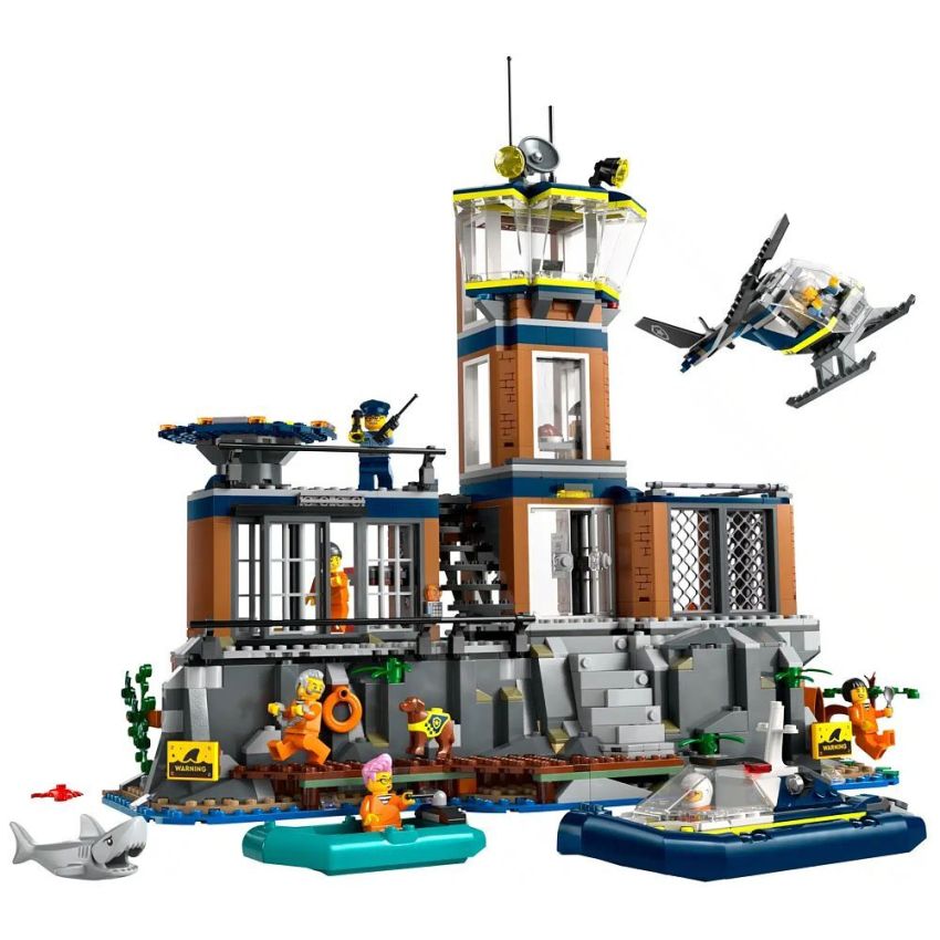 LEGO® City 60419 - Polizeistation auf der Gefängnisinsel