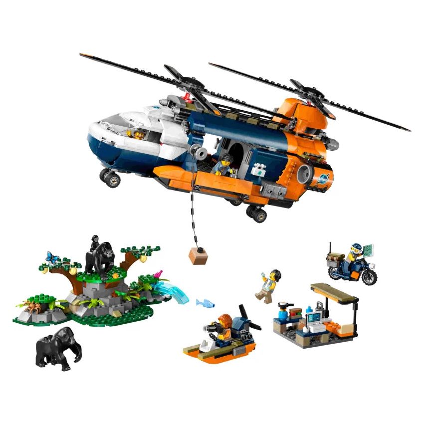 LEGO® City 60437 - Dschungelforscher-Hubschrauber