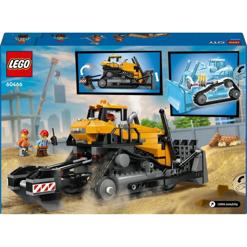LEGO® City 60466 - Gelber Bulldozer