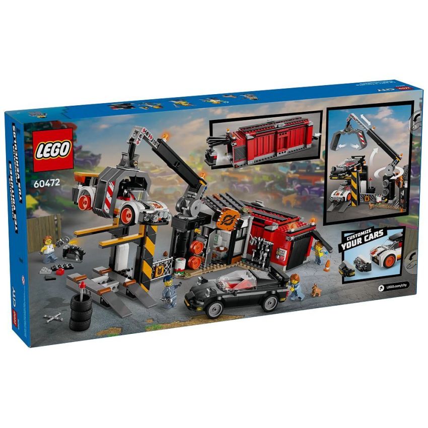 LEGO® City 60472 - Schrottplatz mit Autos