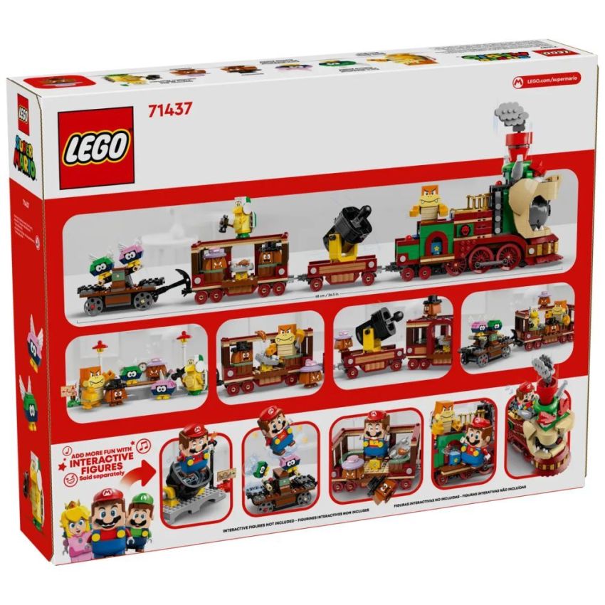 LEGO® Super Mario™ 71437 - Der Bowser-Schnellzug