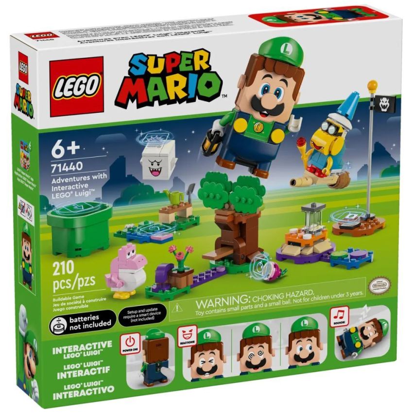 LEGO® Super Mario™ 71440 - Abenteuer mit dem interaktiven LEGO Luigi