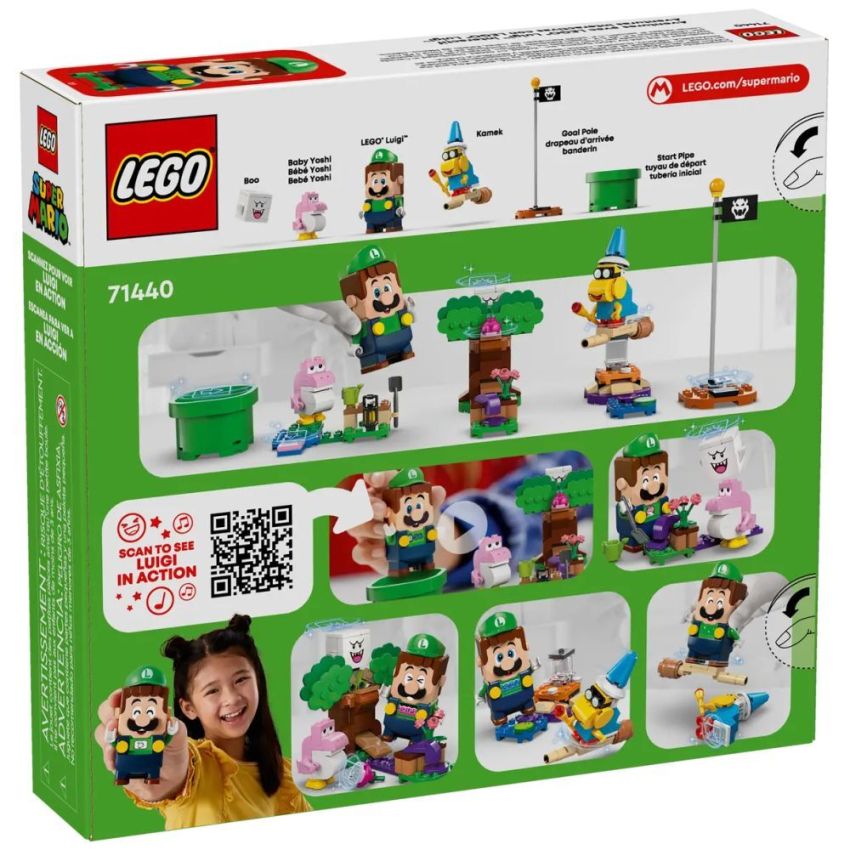 LEGO® Super Mario™ 71440 - Abenteuer mit dem interaktiven LEGO Luigi