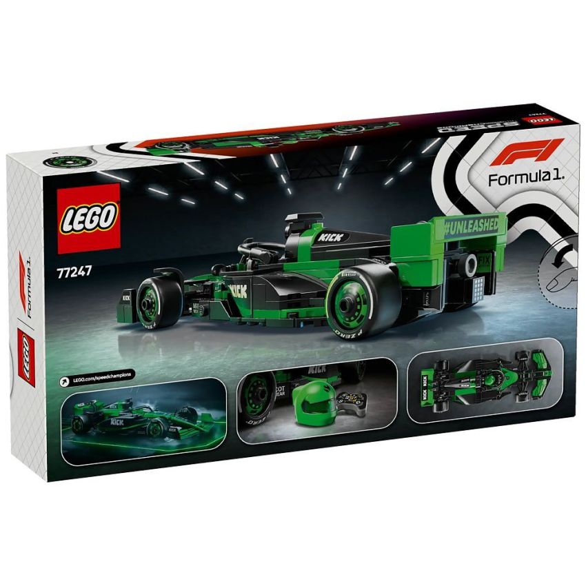 LEGO® Speed Champions 77247 - KICK Sauber F1 Team C44 Rennauto