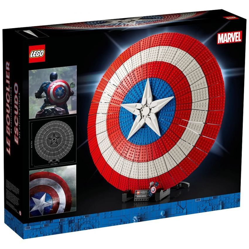 LEGO® Marvel 76262 – Captain Americas Schild