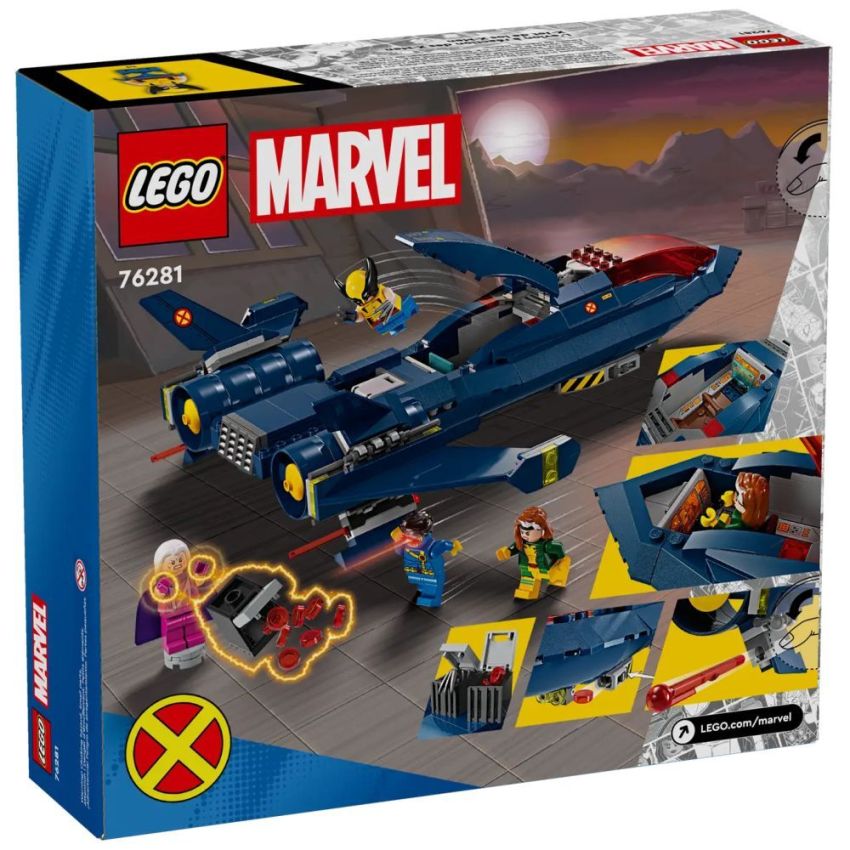 LEGO® Marvel 76281 – X-Jet der X-Men