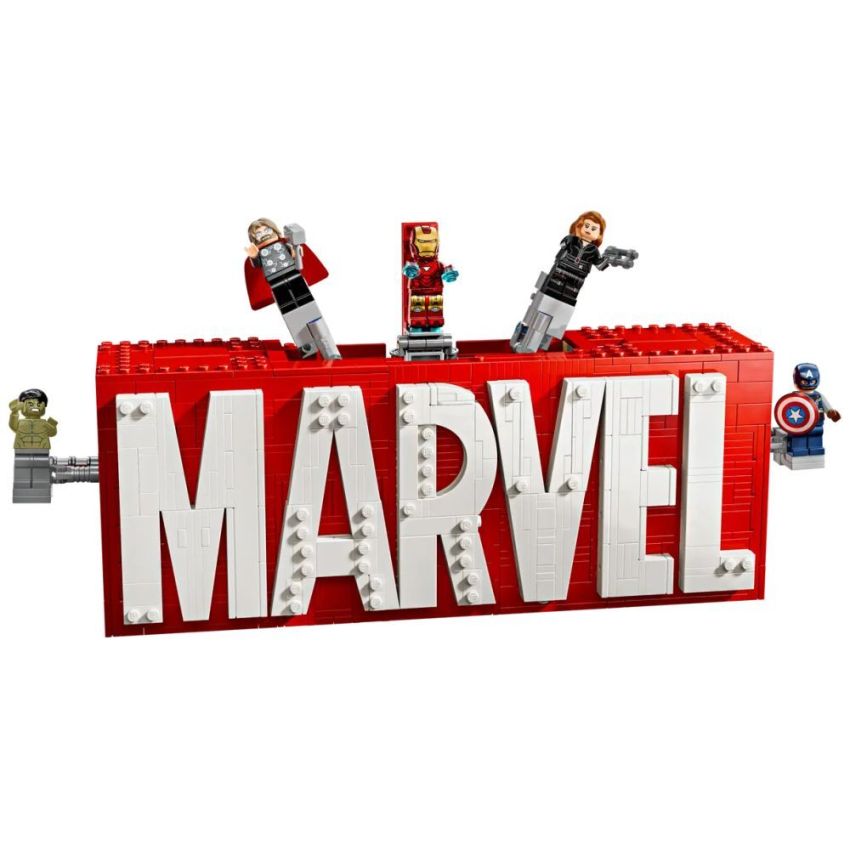 LEGO® Marvel 76313 - MARVEL Logo & Minifiguren