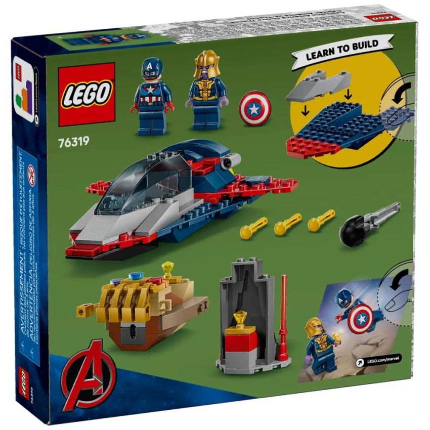 LEGO® Marvel 76319 - Captain America vs. Thanos