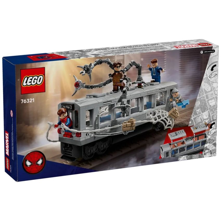 LEGO® Marvel 76321 - Spider-Man vs. Doc Ock: Showdown in der U-Bahn