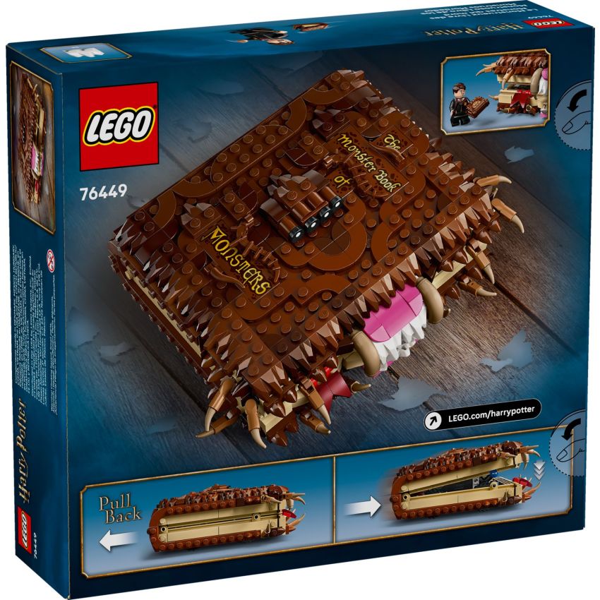 LEGO® Harry Potter 76449 - Beißendes Monsterbuch der Monster