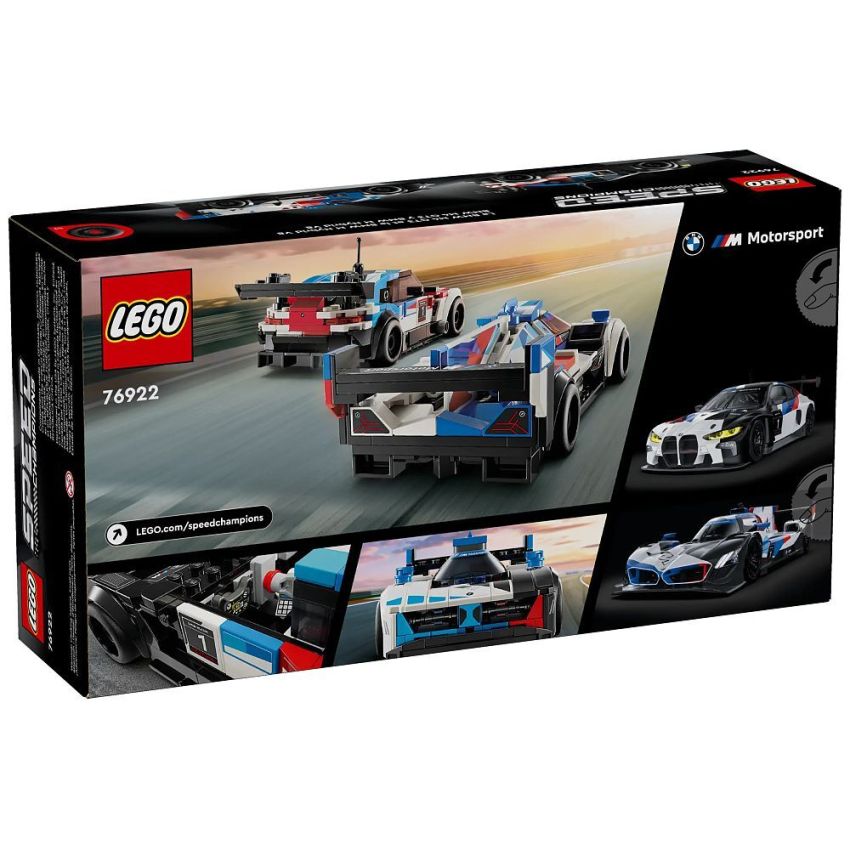 LEGO® Speed Champions 76922 - BMW M4 GT3 & BMW M Hybrid V8 Rennwagen