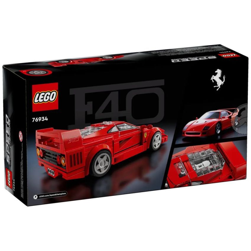 LEGO® Speed Champions 76934 - Ferrari F40 Supersportwagen