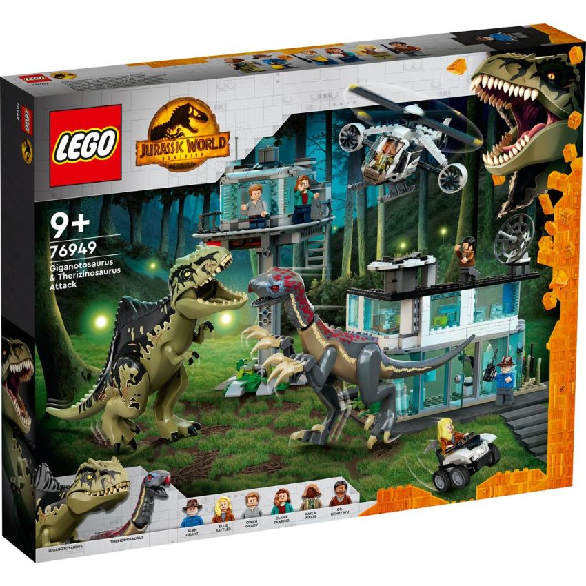 LEGO® Jurassic World™ 76949 - Giganotosaurus & Therizinosaurus Attack