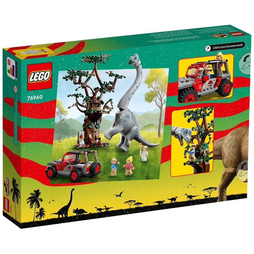 LEGO® Jurassic Park 30th Anniversary 76960 - Entdeckung des Brachiosaurus