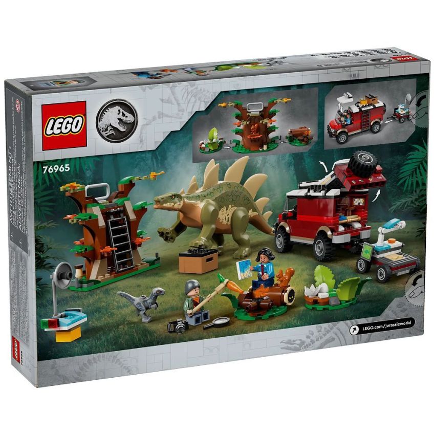 LEGO® Jurassic World™ 76965 - Dinosaurier-Missionen: Entdeckung des Stegosaurus