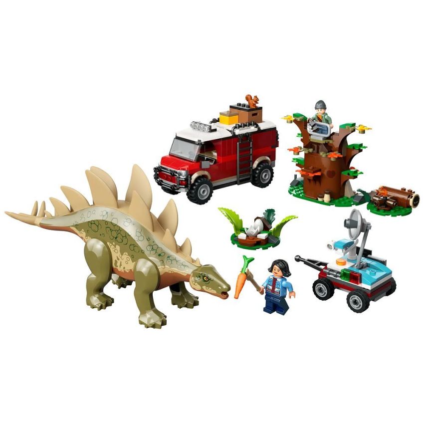 LEGO® Jurassic World™ 76965 - Dinosaurier-Missionen: Entdeckung des Stegosaurus