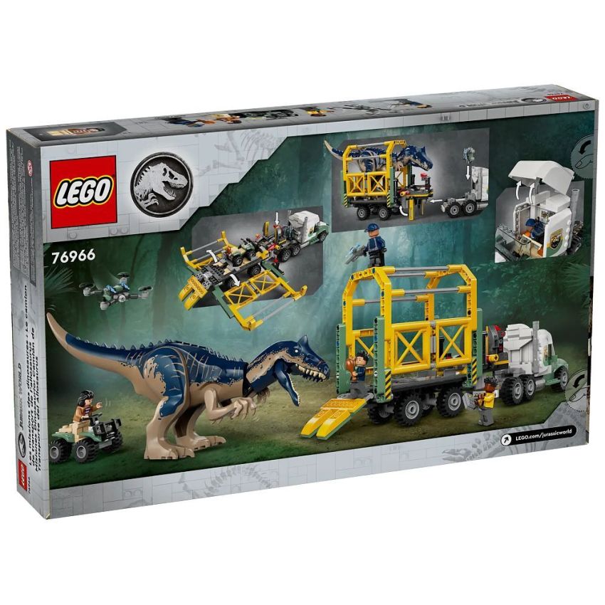 LEGO® Jurassic World™ 76966 - Dinosaurier-Missionen: Allosaurus-Transporter