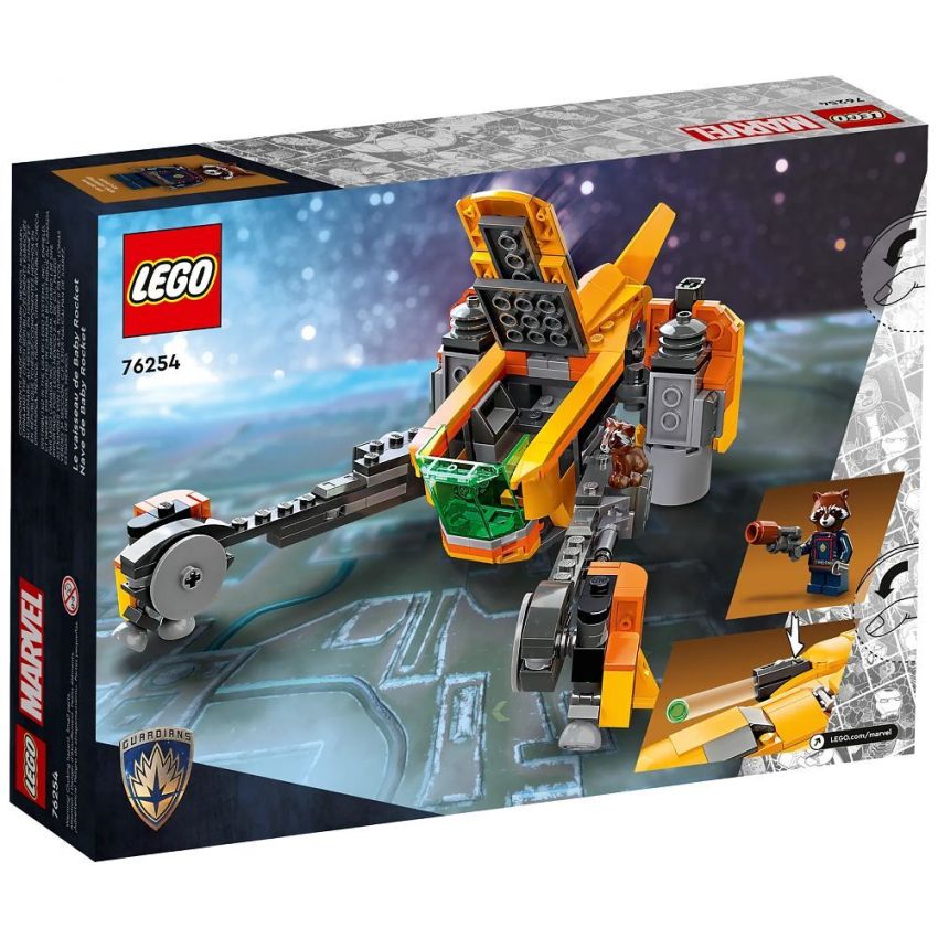 LEGO® Marvel 76254 – Baby Rockets Schiff