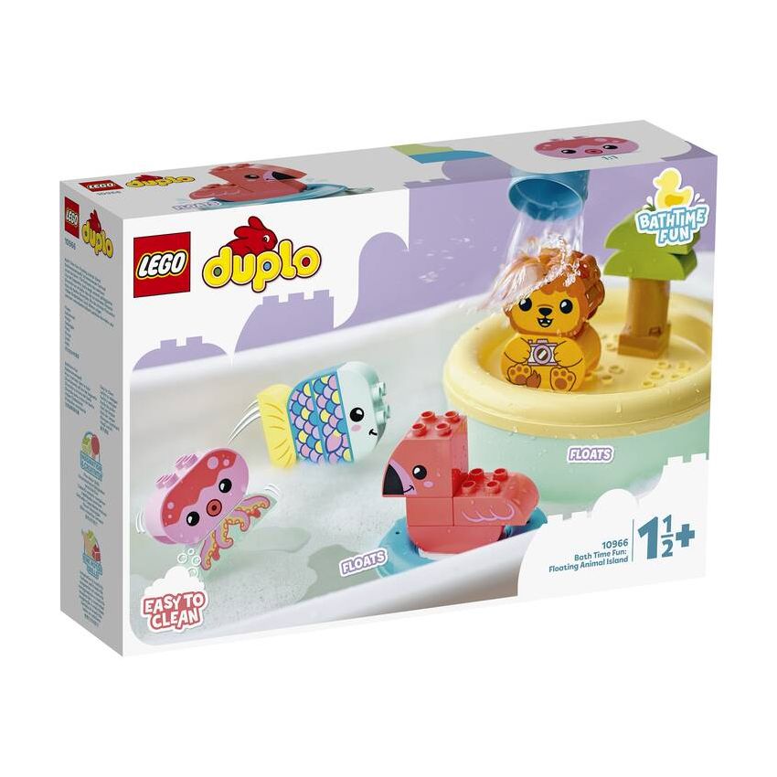 LEGO® Duplo 10966 - Badewannenspaß: Schwimmende Tierinsel